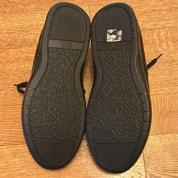SAS Free Time Black Leather Comfort Walking Shoes Women’s Size 9 1/2 WW - Picture 9 of 11